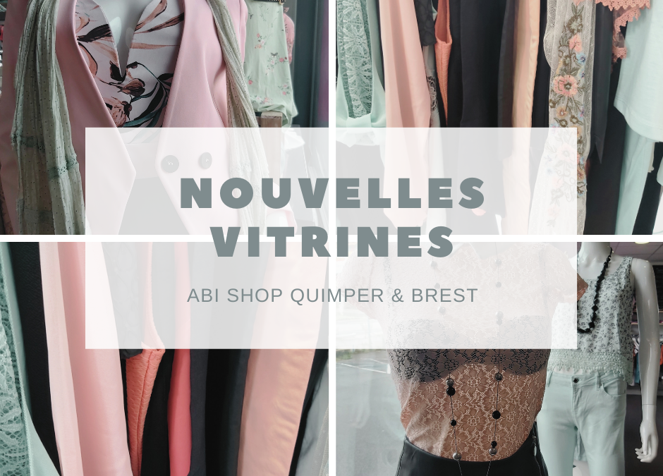 Nouvelles vitrines !