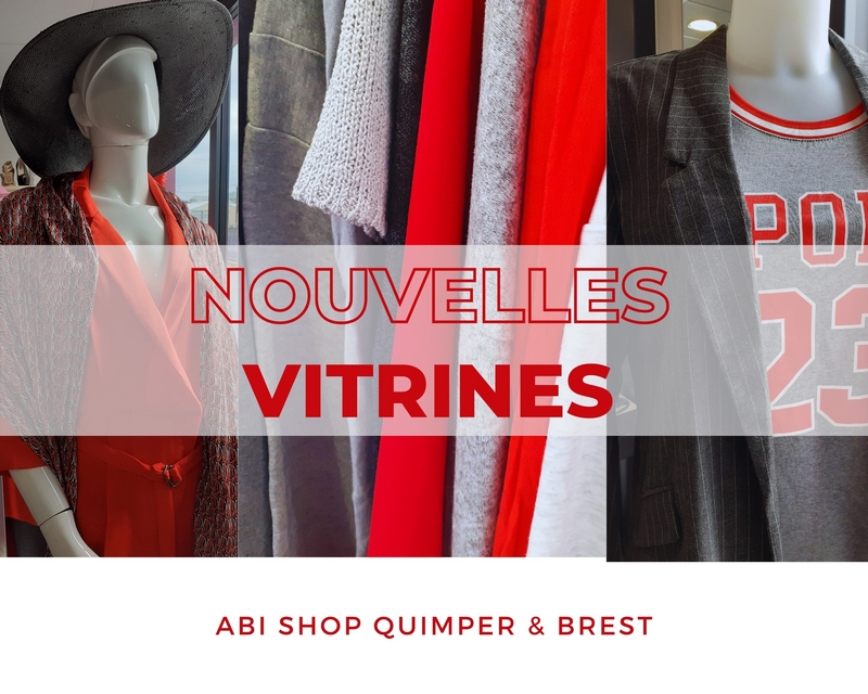 Nouvelles vitrines !