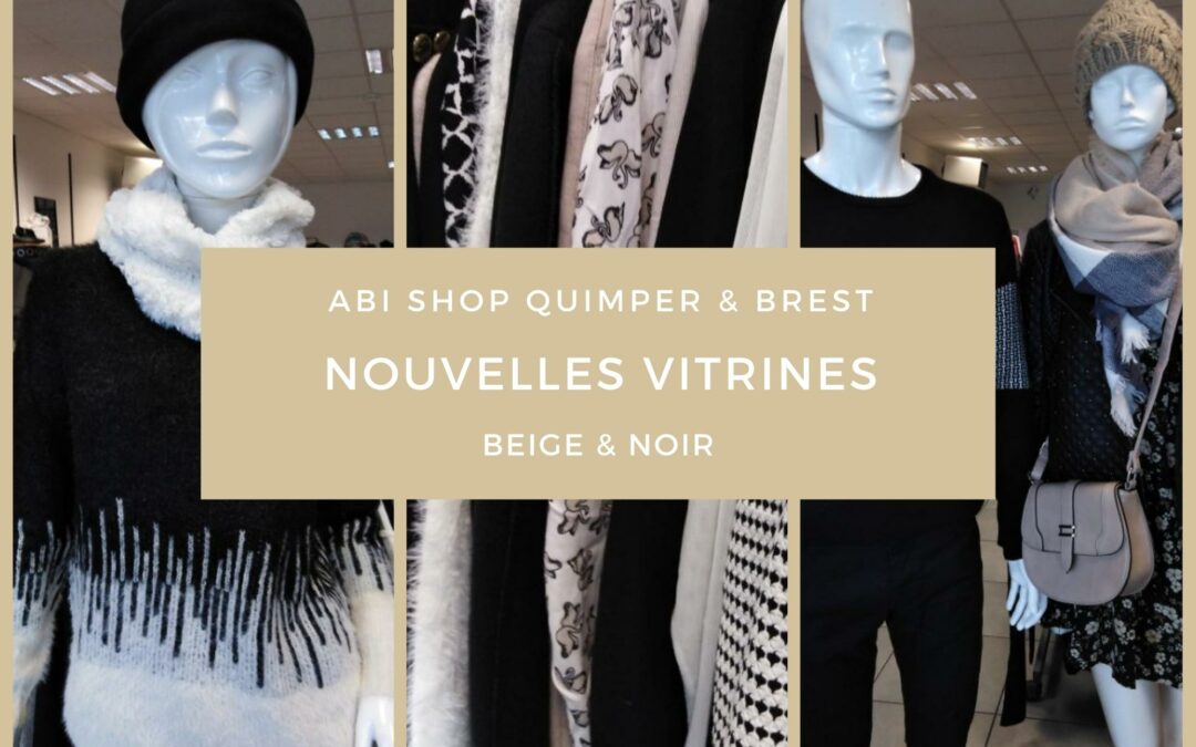 Nouvelles vitrines !