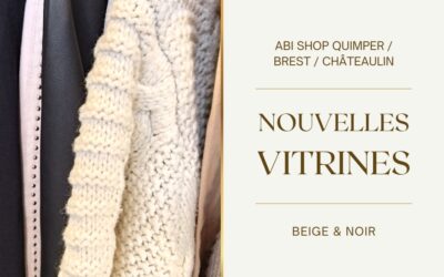 Nouvelles vitrines !