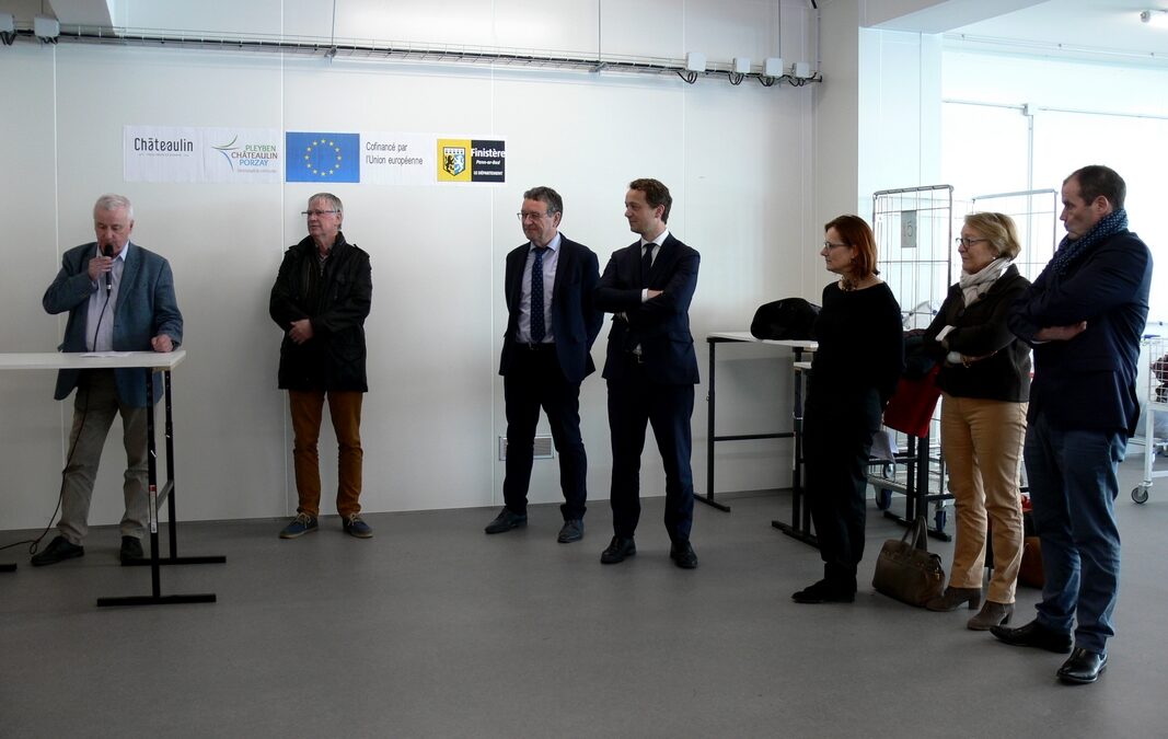 Inauguration de Châteaulin.