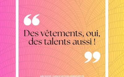 Pour une mode éthique et solidaire.