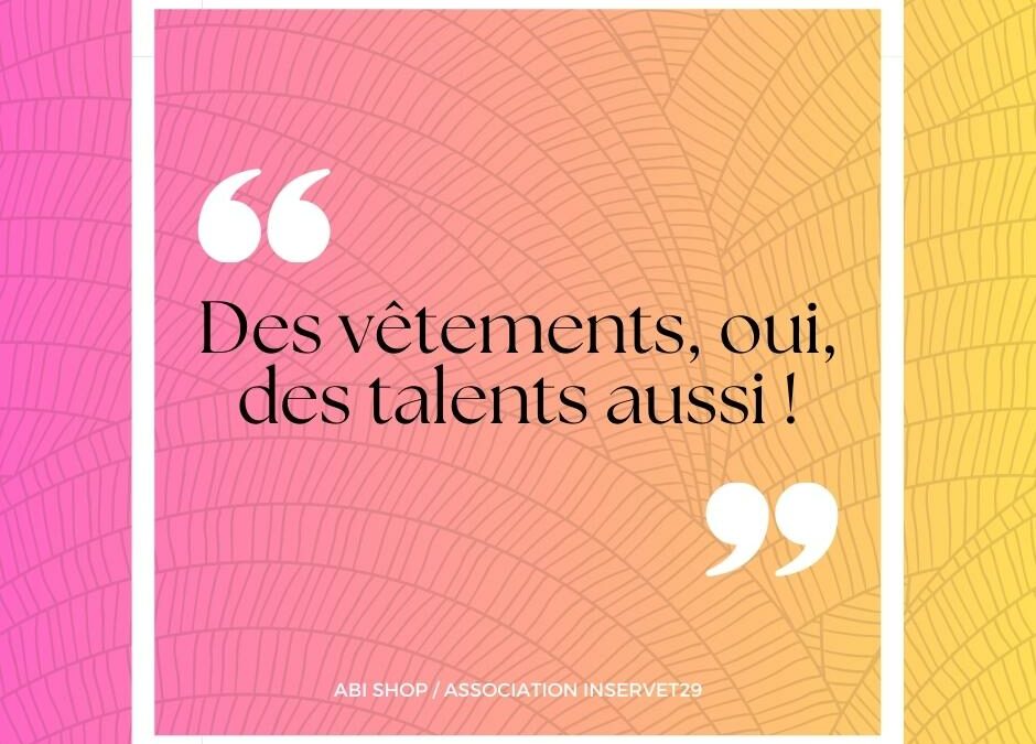 Pour une mode éthique et solidaire.
