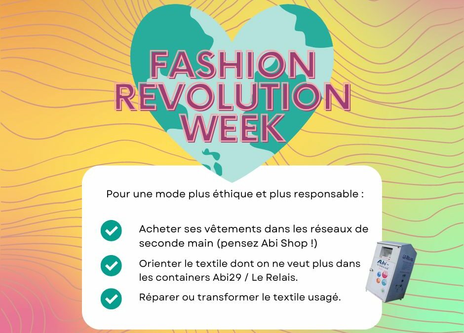 Fashion Revolution Week.
