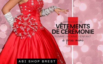 Arrivage de vêtements de cérémonie à Brest !