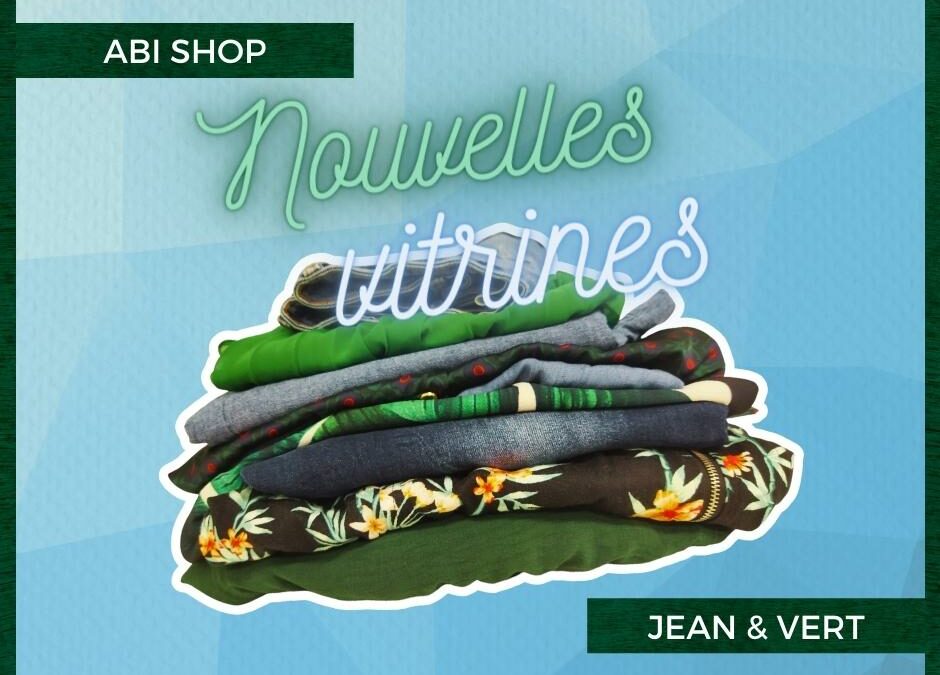Nouvelles vitrines !