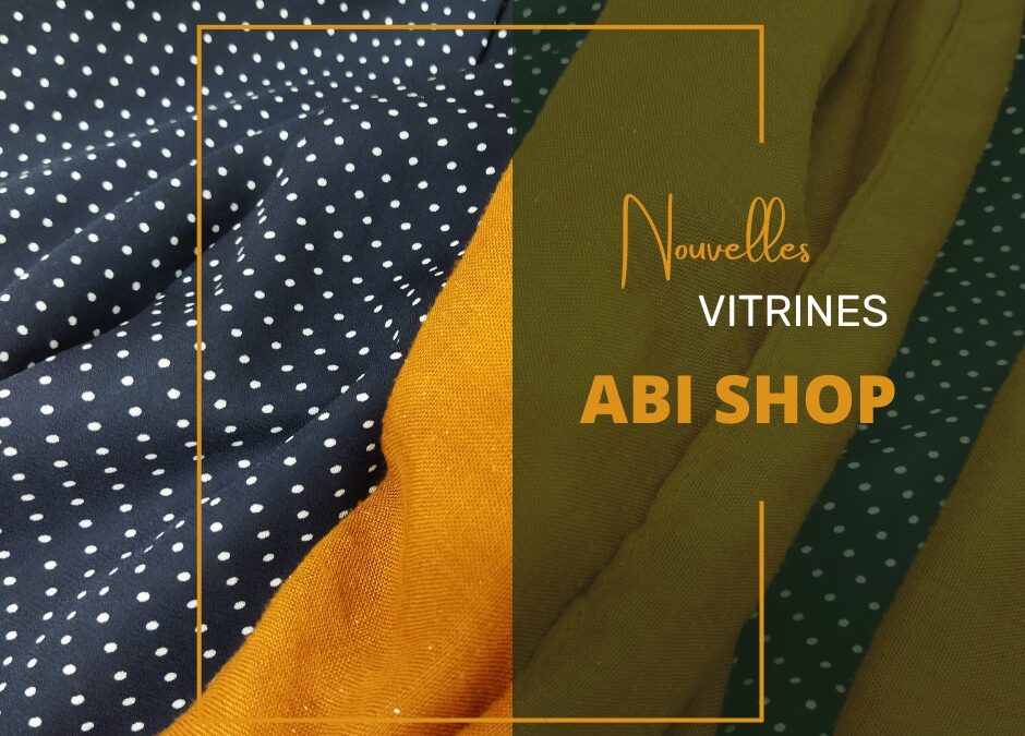 Nouvelles vitrines !